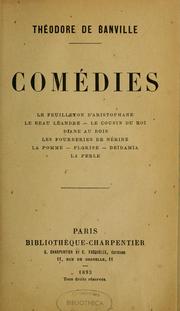 Cover of: Comédies