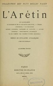 Cover of: L'Arétin