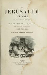 Cover of: La Jérusalem délivrée