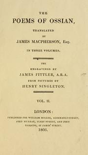 The poems of Ossian by James Macpherson