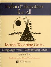 Front cover of Model teaching units by Tammy Elser