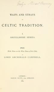 Cover of: Waifs and strays of Celtic tradition by 