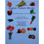 Gerson Therapy Recipes