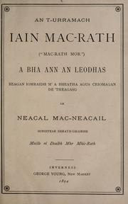 An t- urramach Iain Mac-Rath ("Mac-Rath Mor") by Nicol Nicolson