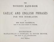 Cover of: The tourists hand-book of Gaelic and English phrases for the Highlands