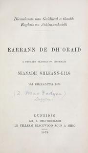 Dleasdanas nan Gaidheal a thaobh Eaglais an Athleasachaidh by Donald Macfadyen