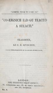 Cover of: "Compel them to come in" = by C. H. Spurgeon