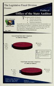 Cover of: The Legislative Fiscal Division presents: profile of ...