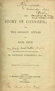 Cover of: The story of Conn-Eda, or, The golden apples of Loch Erne