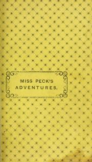 Cover of: Miss Peck's adventures: the second part of The conceited pig