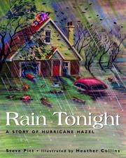 Cover of: Rain Tonight: A Story of Hurricane Hazel