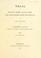 Cover of: Trial of Duncan Terig, alias Clerk, and Alexander Bane Macdonald for the murder of Arthur Davis ... June, A.D. M.DCC.LIV