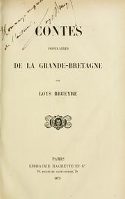 Cover of: Contes populaires de la Grande-Bretagne