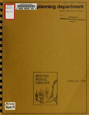 Cover of: Parker hill study