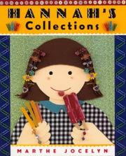 Cover of: Hannah's Collections by Marthe Jocelyn