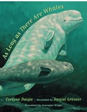 As long as there are whales by Evelyne Daigle