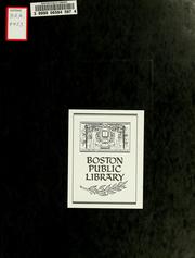 Cover of: An act providing for an accelerated program of land acquisition and a program of development to create the Boston harbor recreation, conservation, and development program: proposed legislation by Boston Redevelopment Authority