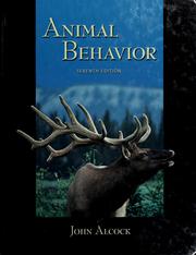 Cover of: Animal behavior by John Alcock, Alcock, John