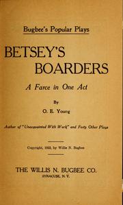 Cover of: Betsey