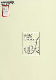 Cover of: Boston landmarks commission - cbd [central business district] and theatre district building evaluations, i-iii