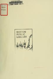 Cover of: Boston's new city hall: it has vigor by Wolf von Eckardt