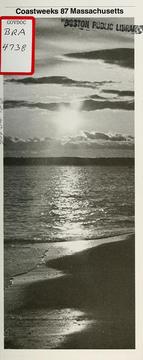 Cover of: Coastweeks 87 Massachusetts by Massachusetts Institute of Technology. Libraries.