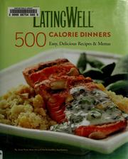 Cover of: Eatingwell 500 calorie dinners by Jessie Price, Jessie Price