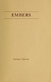 Cover of: Embers