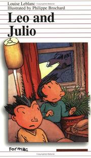Cover of: Leo and Julio (First Novel Series)