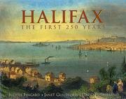 Cover of: Halifax by Judith Fingard