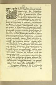 Cover of: Eu Elrey. Faço saber aos que este alvará de declaraçaõ virem, que sendo-me capitulo sexto, paragrafo primeiro do alvará de tres de Dezembro de mil setecentos e sincoenta .. by Portugal