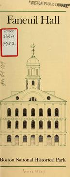 Cover of: Faneuil hall, Boston national historic park