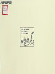 Historic designations in Boston as of August, 1987 by Boston Landmarks Commission (Boston, Mass.)