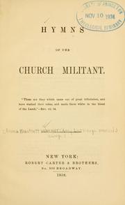 Cover of: Hymns of the church militant