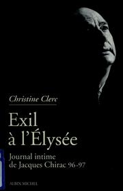 Cover of: Journal intime de Jacques Chirac