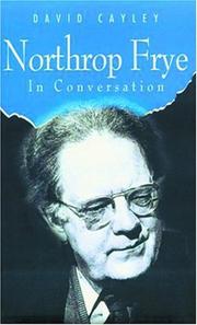 Cover of: Northrop Frye in conversation