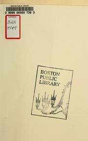 Metropolitan Boston and the north shore: a guide to cultural and historic places to visit by Massachusetts Council on the Arts and Humanities