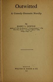 Cover of: Outwitted | Harry L. Newton
