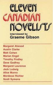 Cover of: Eleven Canadian Novelists