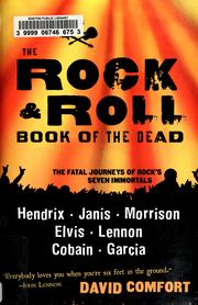 Cover of: The rock & roll book of the dead by David Comfort