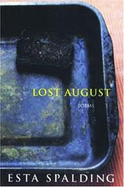 Cover of: Lost August by Esta Spalding
