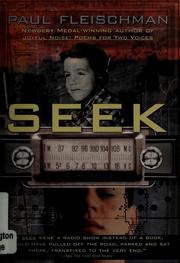 Cover of: Seek