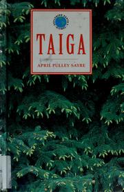 Cover of: Taiga by April Pulley Sayre