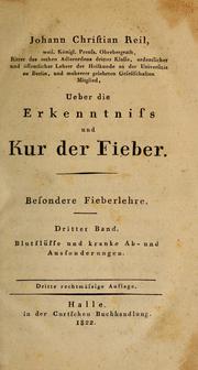 Ueber die Erkenntniss und Kur der Fieber by Johann Christian Reil