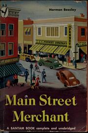 Cover of: Main Street merchant: the story of the J.C. Penney Company