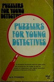 Cover of: Puzzlers for young detectives