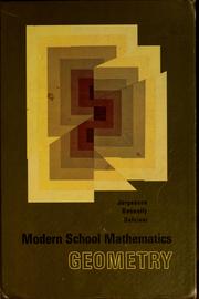 Cover of: Modern school mathematics: geometry