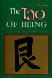 Cover of: The Tao of being: a think and do workbook