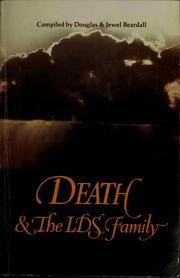 Cover of: Death and the LDS family