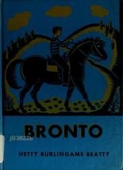 Bronto by Hetty Burlingame Beatty